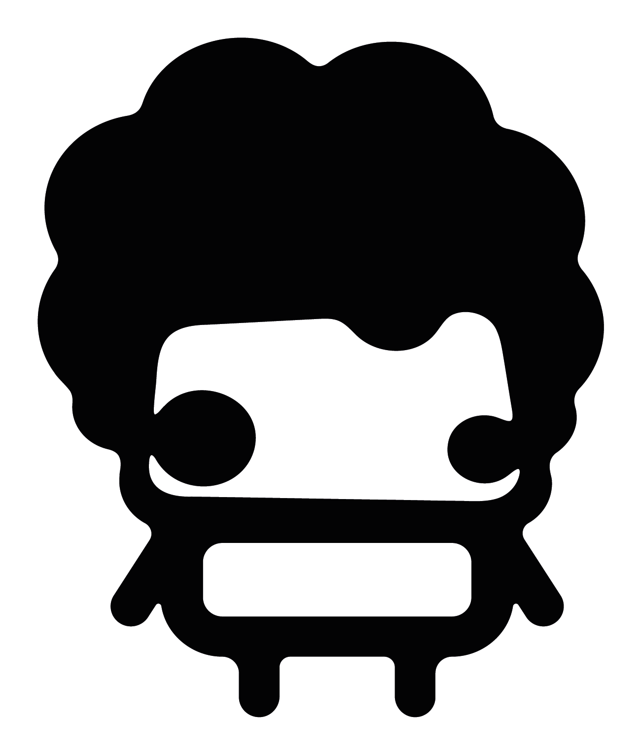 Afropop — sticker emblemático de Gio Gutiérrez